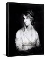 Portrait of Mary Wollstonecraft Godwin Author of a Vindication of the Rights of Woman-John Opie-Framed Stretched Canvas