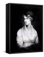 Portrait of Mary Wollstonecraft Godwin Author of a Vindication of the Rights of Woman-John Opie-Framed Stretched Canvas