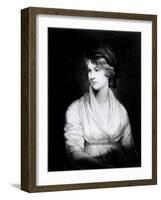Portrait of Mary Wollstonecraft Godwin Author of a Vindication of the Rights of Woman-John Opie-Framed Giclee Print