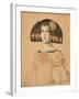 Portrait of Mary-Franz von Stuck-Framed Giclee Print