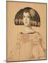 Portrait of Mary-Franz von Stuck-Mounted Giclee Print