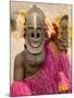 Portrait of Masked Ceremonial Dogon Dancers Near Sangha, Mali, West Africa-Gavin Hellier-Mounted Photographic Print