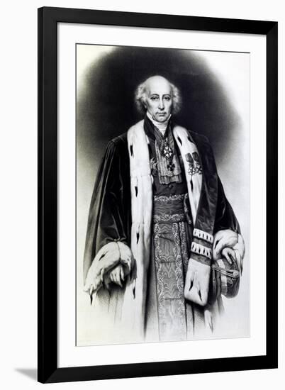 Portrait of Matheo Jose Bonaventure Orfila-null-Framed Giclee Print