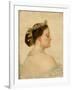 Portrait of Mathilde Bonaparte (1820-190), Princesse Française-Thomas Couture-Framed Giclee Print