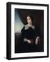 Portrait of Mathilde Wesendonck-null-Framed Giclee Print