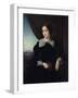 Portrait of Mathilde Wesendonck-null-Framed Giclee Print