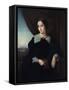 Portrait of Mathilde Wesendonck-null-Framed Stretched Canvas