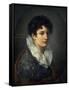 Portrait of Matilde Mazenchini-Vincenzo Camuccini-Framed Stretched Canvas