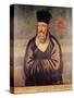 Portrait of Matteo Ricci (1552-1610) Italian Missionary, Founder of the Jesuit Mission in China-null-Stretched Canvas