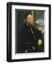 Portrait of Matthäus Schwarz-Christoph Amberger-Framed Giclee Print