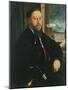 Portrait of Matthäus Schwarz-Christoph Amberger-Mounted Giclee Print