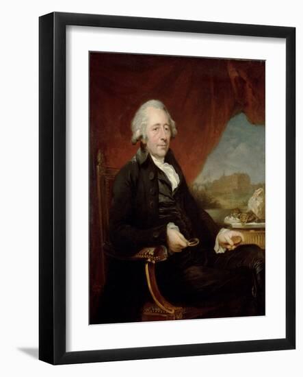 Portrait of Matthew Boulton, 1772 (Oil on Canvas)-Carl Frederick Von Breda-Framed Giclee Print