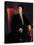 Portrait of Matthew Prior, English Poet and Diplomat-Jonathan Richardson-Stretched Canvas