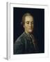 Portrait of Matvei Grigoryevich Spiridov (1751-182), 1776-Mikhail Shibanov-Framed Giclee Print