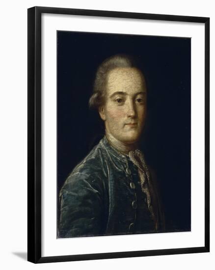 Portrait of Matvei Grigoryevich Spiridov (1751-182), 1776-Mikhail Shibanov-Framed Giclee Print