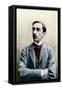 Portrait of Maurice Barres (1862-1923), French novelist, journalist, and socialist politician-French Photographer-Framed Stretched Canvas