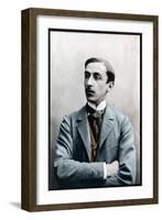 Portrait of Maurice Barres (1862-1923), French novelist, journalist, and socialist politician-French Photographer-Framed Giclee Print