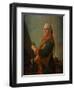 Portrait of Maurice De Saxe, Marshal of France, 18th Century-Jean-Étienne Liotard-Framed Giclee Print