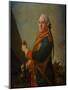 Portrait of Maurice De Saxe, Marshal of France, 18th Century-Jean-Étienne Liotard-Mounted Giclee Print