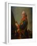 Portrait of Maurice De Saxe, Marshal of France, 18th Century-Jean-Étienne Liotard-Framed Giclee Print