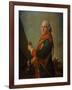 Portrait of Maurice De Saxe, Marshal of France, 18th Century-Jean-Étienne Liotard-Framed Giclee Print