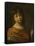 Portrait of Maurice or Moritz, Prince Palatine depicted as Mars, when a boy-Gerrit van Honthorst-Framed Stretched Canvas