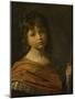 Portrait of Maurice or Moritz, Prince Palatine depicted as Mars, when a boy-Gerrit van Honthorst-Mounted Giclee Print