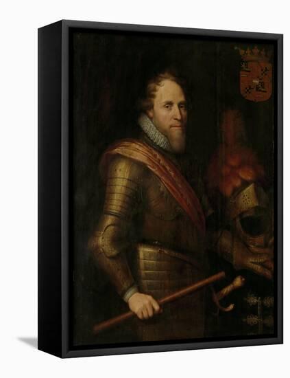 Portrait of Maurice, Prince of Orange-Michiel Jansz van Mierevelt-Framed Stretched Canvas