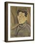 Portrait of Maurice Raynal 1911-Juan Gris-Framed Giclee Print