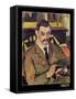 Portrait of Maurice Utrillo-Suzanne Valadon-Framed Stretched Canvas