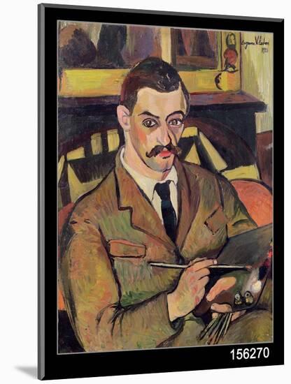 Portrait of Maurice Utrillo-Suzanne Valadon-Mounted Giclee Print