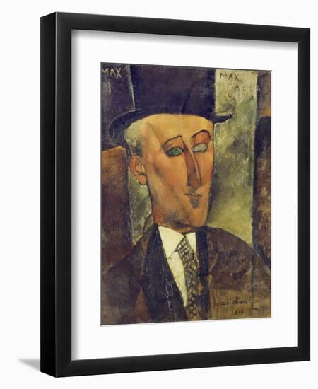 Portrait of Max Jacob, 1916-Amedeo Modigliani-Framed Giclee Print