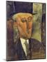 Portrait of Max Jacob, 1916-Amedeo Modigliani-Mounted Giclee Print
