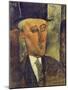 Portrait of Max Jacob, 1916-Amedeo Modigliani-Mounted Giclee Print
