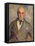 Portrait of Max Jacob, 1921-Jacques-emile Blanche-Framed Stretched Canvas