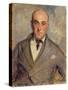 Portrait of Max Jacob, 1921-Jacques-emile Blanche-Stretched Canvas