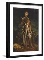 Portrait of Max Von Fabrice-Ferdinand Von Rayski-Framed Giclee Print