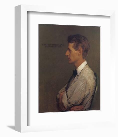 Portrait of Maxfield Parrish-Kenyon Cox-Framed Premium Giclee Print