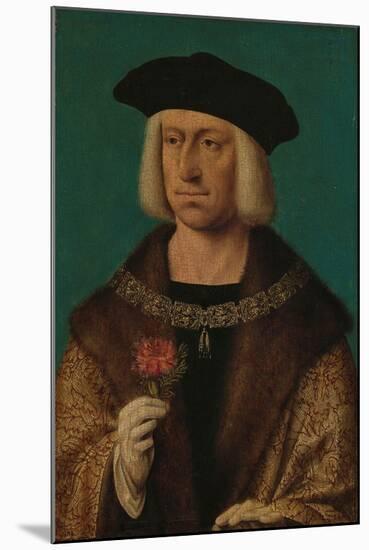 Portrait of Maximilian I, c.1530-Joos van Cleve-Mounted Giclee Print