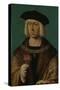 Portrait of Maximilian I-Joos Van Cleve-Stretched Canvas