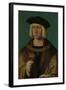 Portrait of Maximilian I-Joos Van Cleve-Framed Art Print