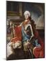 Portrait of Maximilian III Joseph (1727-177), Elector of Bavaria, Mid of the 18th C-George Desmarées-Mounted Giclee Print