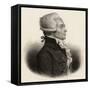 Portrait of Maximilien De Robespierre (1758-94)-null-Framed Stretched Canvas