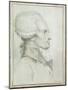 Portrait of Maximilien de Robespierre-Jean-Michel Moreau the Younger-Mounted Giclee Print