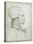 Portrait of Maximilien de Robespierre-Jean-Michel Moreau the Younger-Stretched Canvas