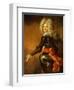 Portrait of Maximilien-Philippe De Recourt De Lens Et De Licques, Count De Ruppelmonde-Nicolas de Largilliere-Framed Giclee Print