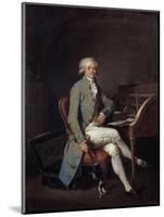 Portrait of Maximilien Robespierre, by Louis Leopold Boilly-null-Mounted Giclee Print