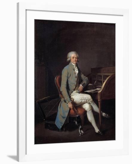 Portrait of Maximilien Robespierre, by Louis Leopold Boilly-null-Framed Giclee Print