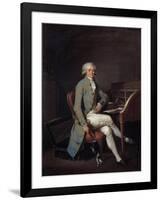 Portrait of Maximilien Robespierre, by Louis Leopold Boilly-null-Framed Giclee Print