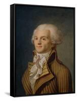 Portrait of Maximilien Robespierre-null-Framed Stretched Canvas